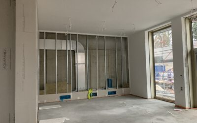 Neubau des Food Court der Sprach- und Kunstwissenschaften am Campus Westend der Goethe- Universität
